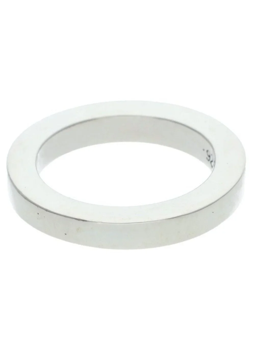 Chrome Hearts Spacer Pln Plain Silver Ring